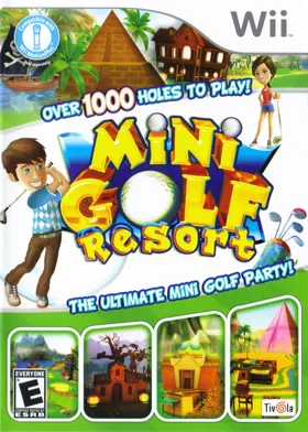 Mini Golf Resort box cover front